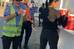 Bienestar Policial asiste a los efectivos en la Fiesta del Poncho
