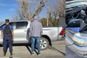Secuestraron una camioneta "gemela" en un control policial