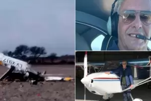 Muri un intendente cordobs al estrellarse su avioneta en San Luis