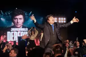 Milei trat de "bruta traidora" a Villarruel en la "Derecha Fest" en Crdoba