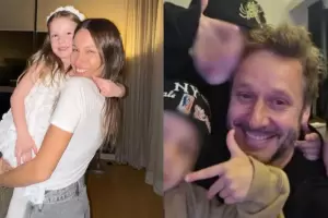 Pampita celebr el cumpleaos de su hija Anita con Vicua