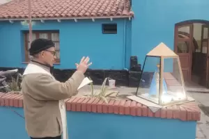 Inauguraron una gruta en honor a la Virgen del Valle en la Comisara Tercera