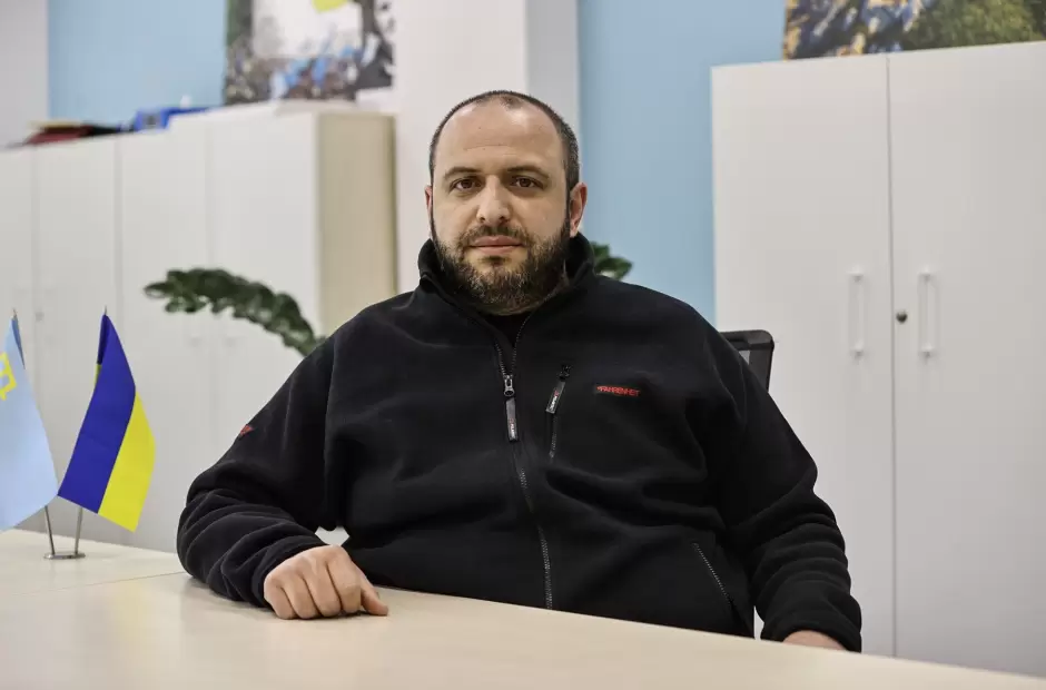 El secretario de seguridad nacional de Ucrania, Rustem Umerov