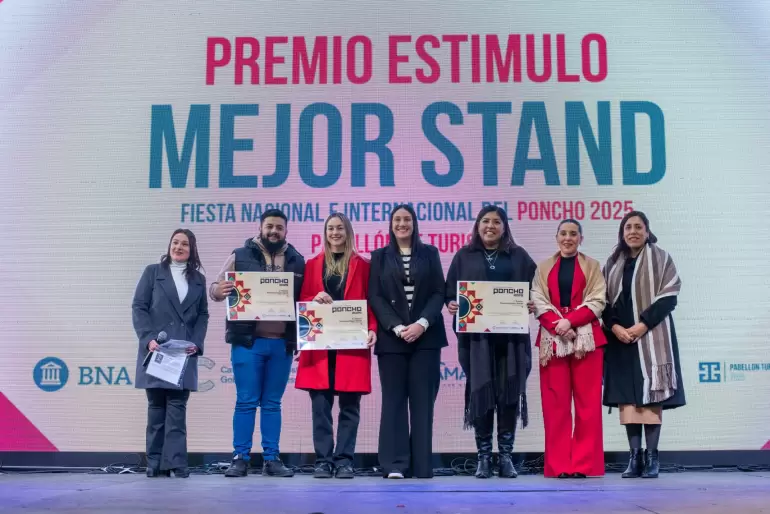 poncho 2025 premios poncho artesanos