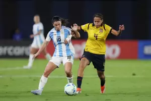 Argentina venci a Ecuador y avanz a semis con puntaje perfecto
