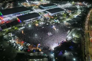El Patio desbord de cuarteto con Los Herrera y una fiesta para toda la familia