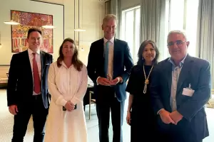 Jalil analiz con el CEO de Rio Tinto el avance de proyectos en el Salar del Hombre Muerto