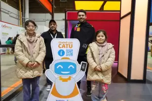 Exitosa difusin de los atractivos tursticos a cargo de "Catu"