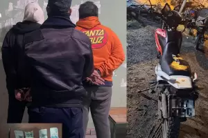 Tras una persecucin, atraparon a dos arrebatadores en la Capital