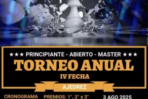 Se viene la cuarta fecha del Torneo Anual de Ajedrez
