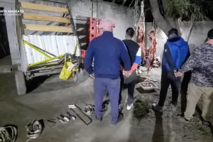 Desmantelaron un matadero clandestino y aprehendieron a dos sujetos