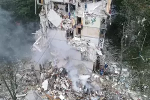 Ataque masivo sobre Kiev: al menos 6 muertos, entre ellos un nio