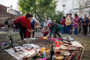 Corpachada en la Casa de la Cultura: celebrar y agradecer a la Madre Tierra