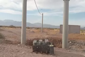 Intentaban robar un transformador y lo abandonaron