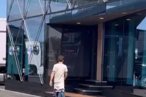 Alivio tras el susto: Colapinto sali ileso de un fuerte accidente