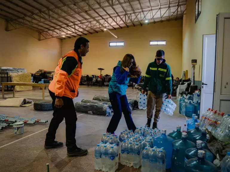 Laguna blanca asistencia vecinos