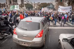 Protesta y represin: tensin en el Congreso por reclamos de salud y jubilaciones