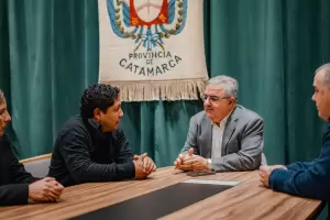 El Gobierno anunci obras de reconstruccin en Laguna Blanca