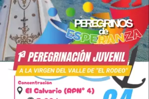 1 Peregrinacin Juvenil a la Virgen de El Rodeo: ser el 24 de agosto