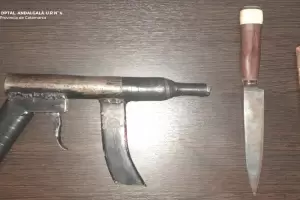 Secuestraron un arma "tumbera" y un pu�al