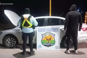 Interceptan en Nueva Coneta un auto "mellizo" con documentaci�n falsa