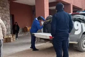 Laguna Blanca sigue siendo asistida y este lunes Jalil visitar la localidad belicha