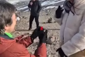 Propuesta de casamiento en el Balcn del Pissis se vuelve viral y destaca la belleza de Catamarca