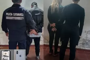 Intentaron vender un celular de alta gama y terminaron detenidos