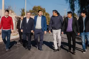 La Provincia arranc con su plan de asfaltado en Tinogasta