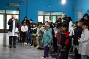 El programa "Aprender +" lleg al Hogar Escuela "Fray Mamerto Esqui"
