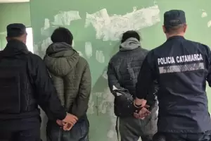 Robaron en una obra en construccin y fueron detenidos cuando escapaban