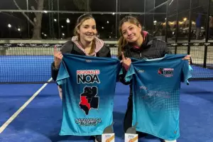 La fiambalense Victoria "Viko" Pintos brill en el Regional de Pdel del NOA