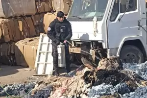 Se incendi un depsito de una empresa en El Pantanillo