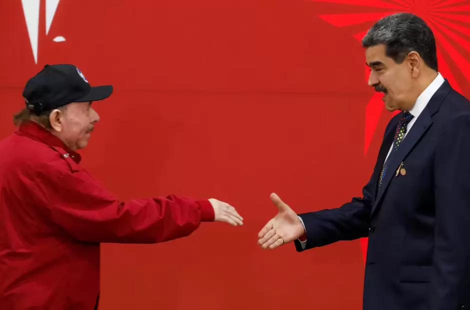 Dos dictadores: Daniel Ortega y Nicols Maduro