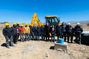 Ponen en marcha obras de agua potable en Alumbrera