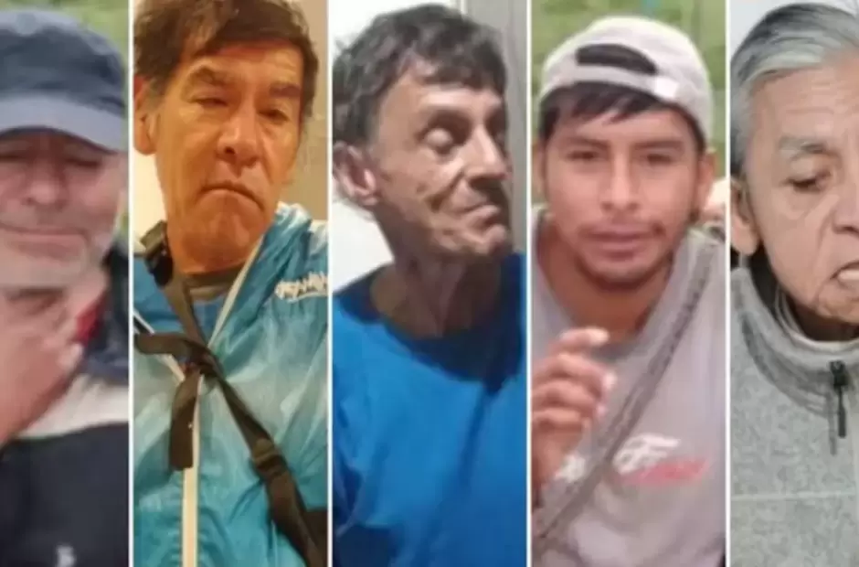 Las vctimas identificadas hasta el momento