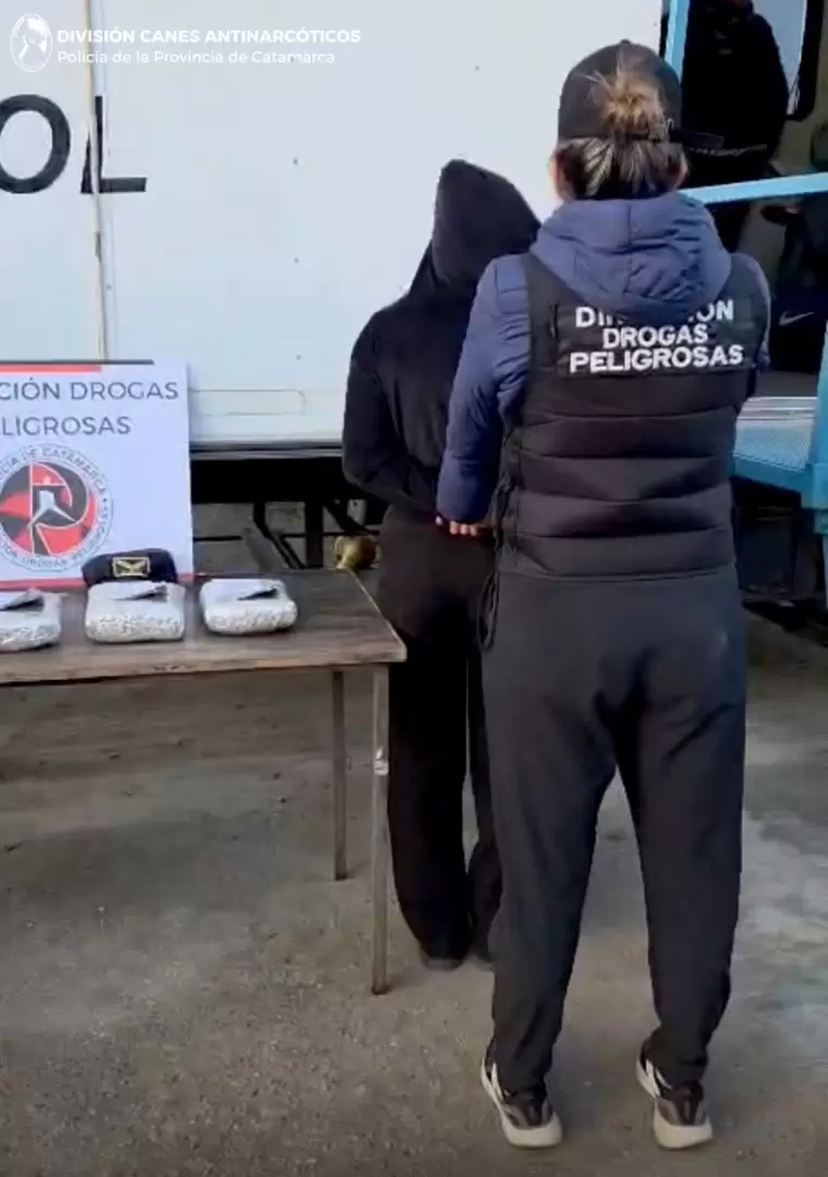 droga la via detenida