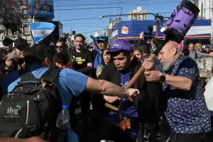 Dos detenidos por la agresi�n a Milei en Lomas de Zamora