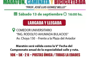 Maratn en homenaje al primer director de Deportes de la UNCA