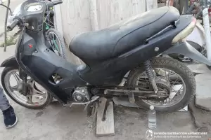 Incautan una moto con pedido de secuestro en un taller mecnico