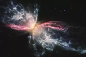 El Telescopio James Webb revel� detalles in�ditos de la Nebulosa de la Mariposa
