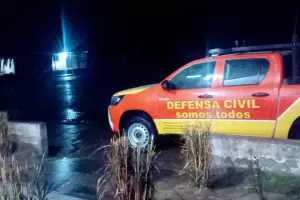 Se registraron daos por el granizo en Monte Redondo y Defensa Civil asiste a los afectados