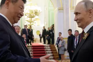 Putin lleg a China en busca de apoyo militar y econmico