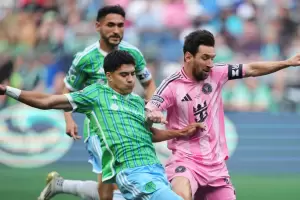 El Inter Miami de Messi sufri una dura derrota 3-0 ante Seattle Sounders en la final de la Leagues Cup