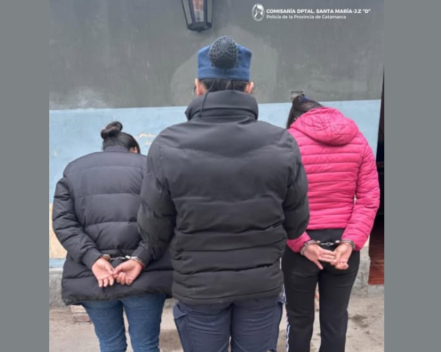 Detienen a dos mujeres por robo en un comercio en Santa María - La ...