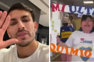 El mensaje de Leandro Paredes para una nia catamarquea que termin la quimioterapia