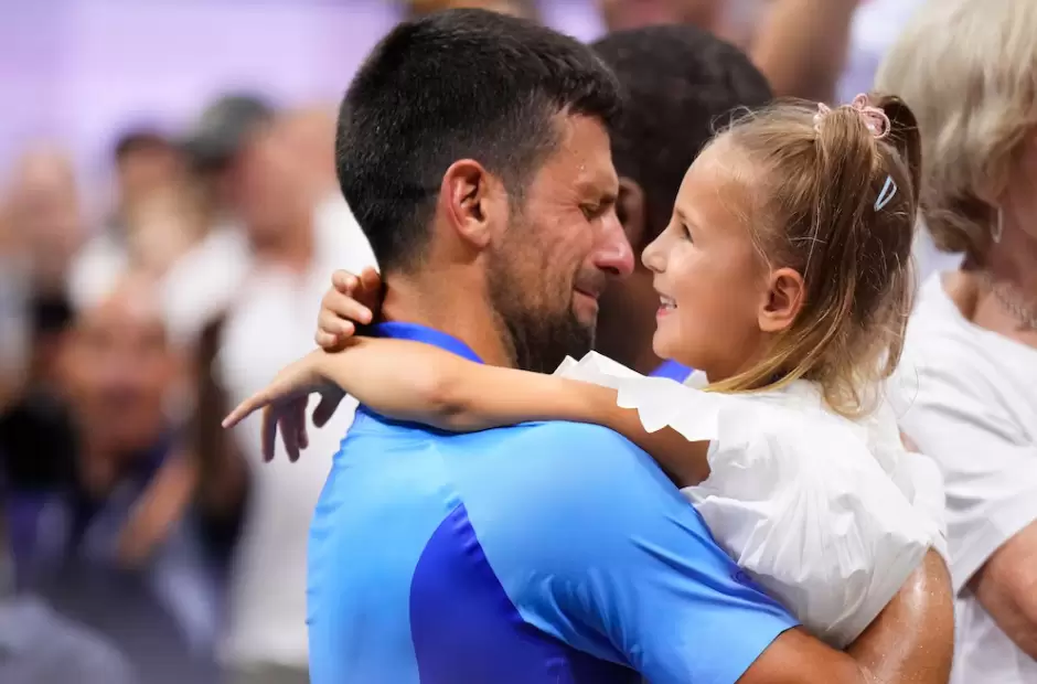 Nole y su hija