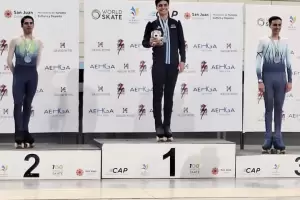 Facundo Nieva Biza se consagra campen absoluto de patn y clasifica al Mundial