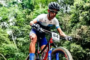 lvaro Macas, a un paso de consagrarse campen de mountain bike en Tucumn