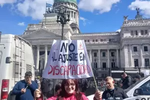 Una madre catamarquea se viraliza en el reclamo por la Ley de Discapacidad
